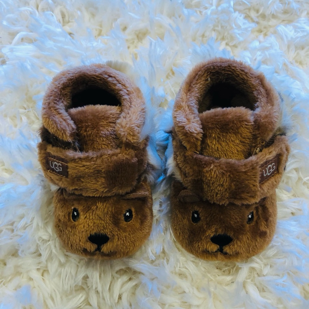 Ugg “bear” infant shoes